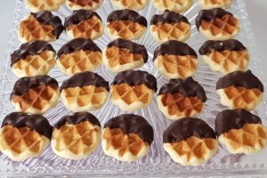 Bisküvi Tadında Waffle Kurabiye
