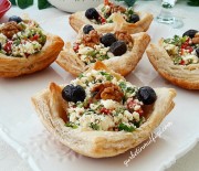 Milföy Börek Tarifi-Milföy Çanağında Lor Salatası Tarifi-Gurbetinmutfagi