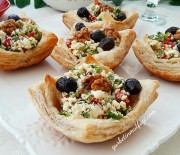 Milföy Börek Tarifi-Milföy Çanağında Lor Salatası Tarifi-Gurbetinmutfagi